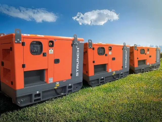 Staunch canopy generator sets